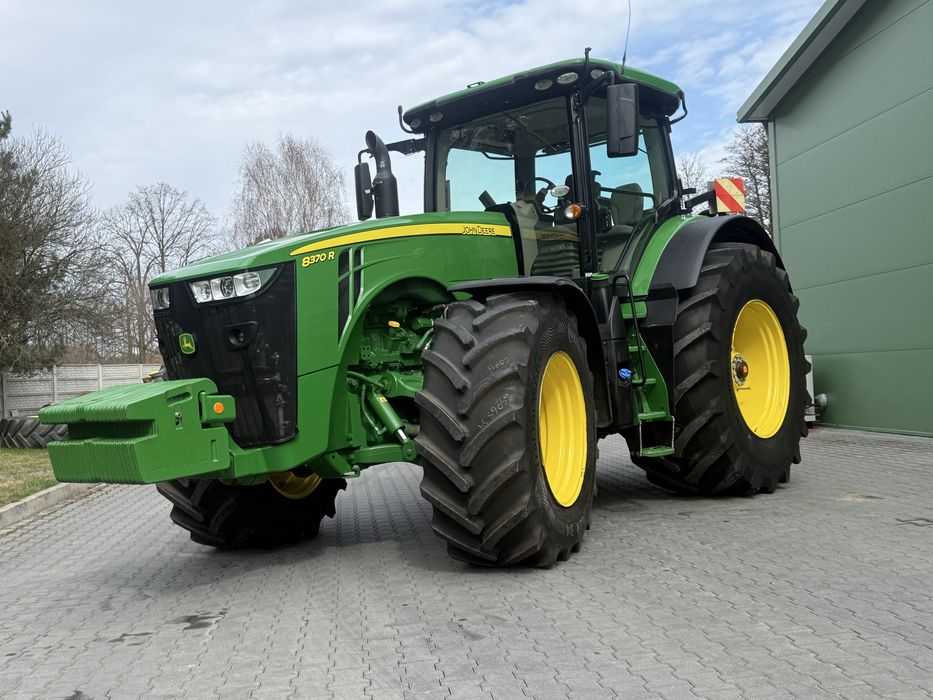 John Deere 8370r e23 z Niemiec