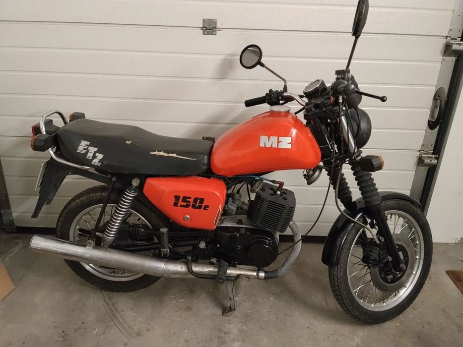 MZ ETZ Motocykl ETZ 150 zarejestrowany