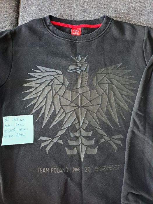 Bluza czarna Team Poland M