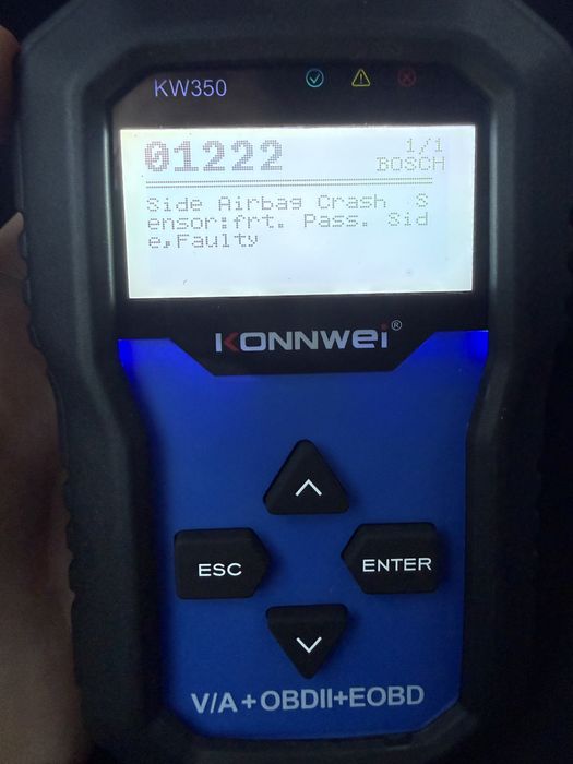 Skaner tester konnwei vag vw audi skoda seat abd esp check engine srs