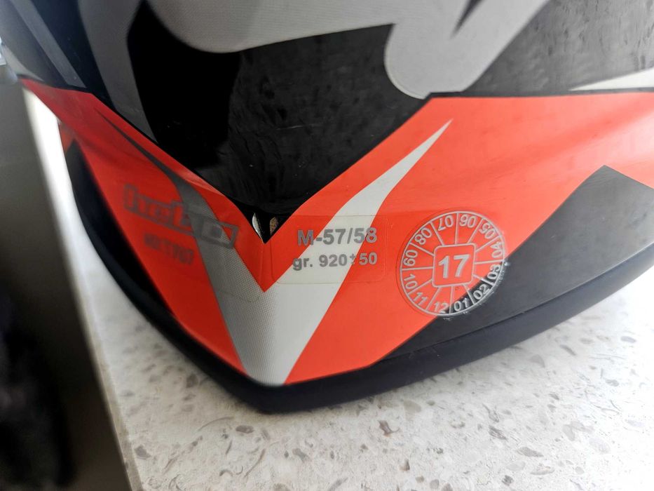 Capacete motocross hebo