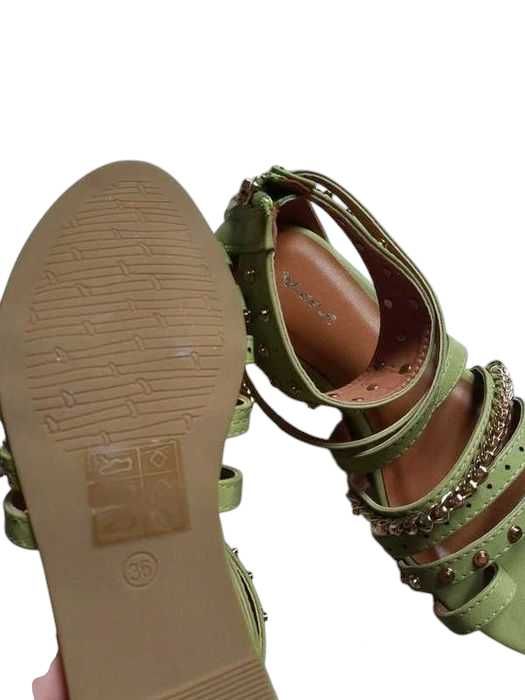 Nowe zielone buty sandały klapki ćwieki Vices 36