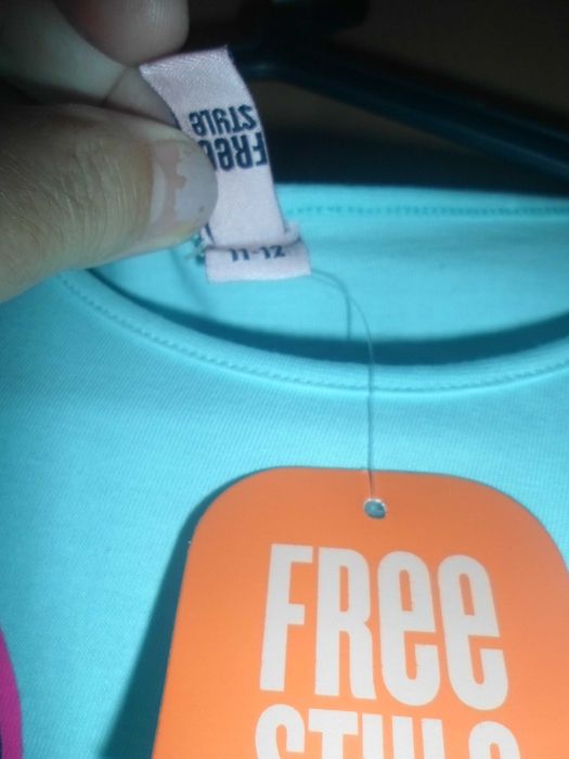 t-shirt nova com etiqueta para menina marca Free Stgle