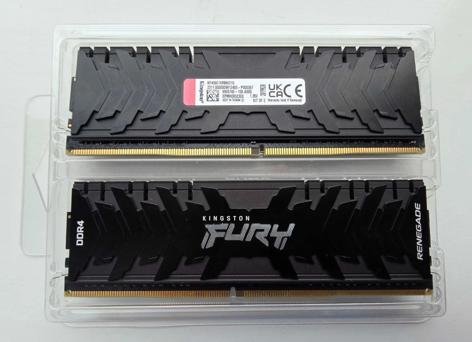 Оперативна памʼять Kingston Fury Renegade. 1х8Gb