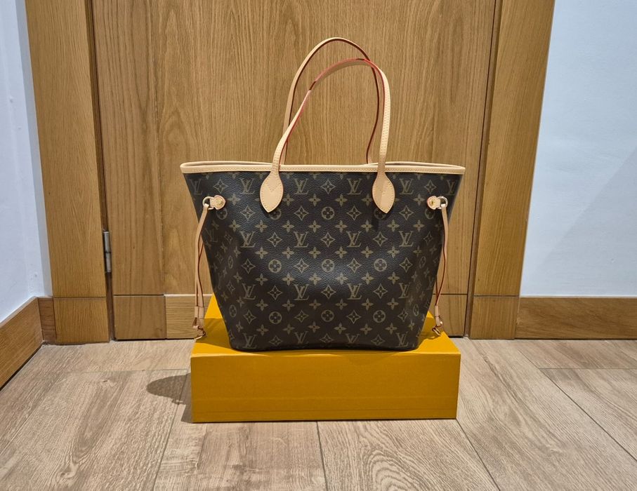 Louis Vuitton Neverfull Monogram Canvas - Completa com Caixa  e fatura