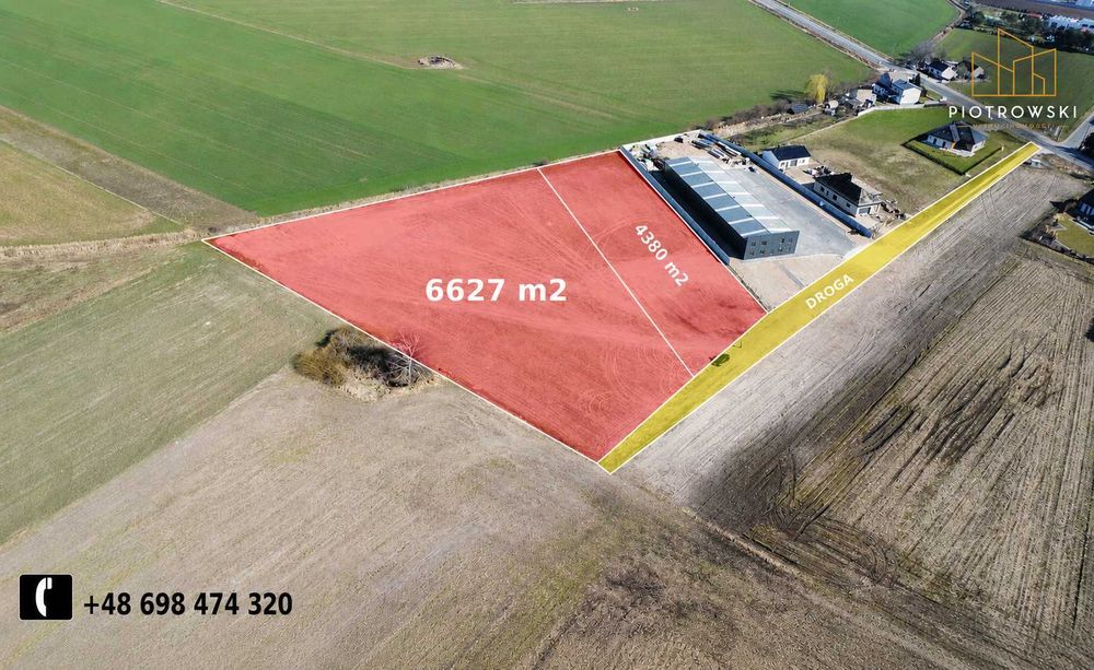 Działki inwestycyjne / budowlane, blisko DK15, Krotoszyn ul. Kozala