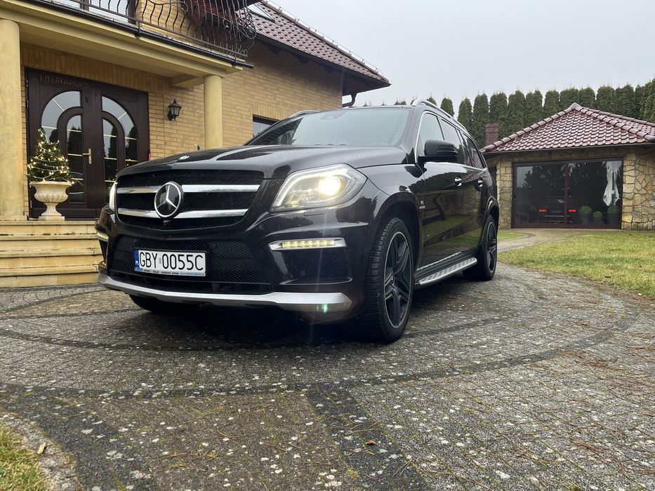 MERCEDES MB GL 63 Amg Designo Masaże Szklany Dach Serwis PL