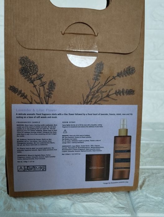 Набір Ароматизований спрей та свічка із колекції Pecksniffs Natures. А