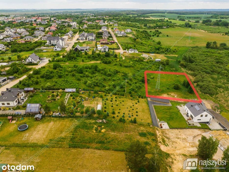 Gryfino - działka budowlana 1154 m² - Więcej
