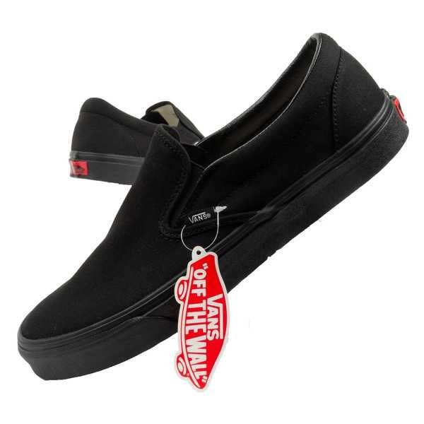 Vans Classic Slip-On buty damskie trampki wsuwane wygodne czarne r. 36