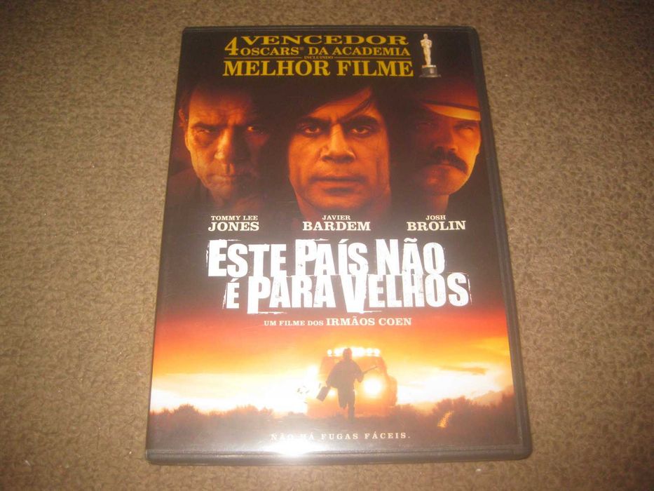 DVD "Este País Não É Para Velhos" com Javier Bardem