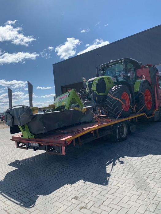 Transport LAWETA ciągników maszyn rolniczych Bel Autolaweta 24/7