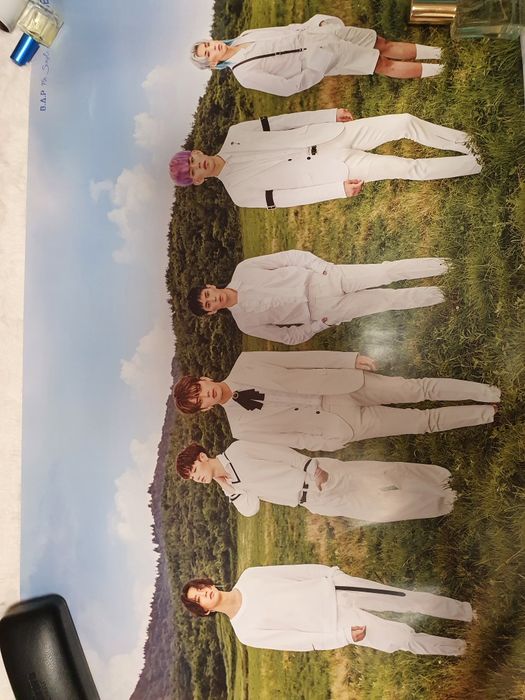Офіційні плакати BTS, DAY6, B.A.P