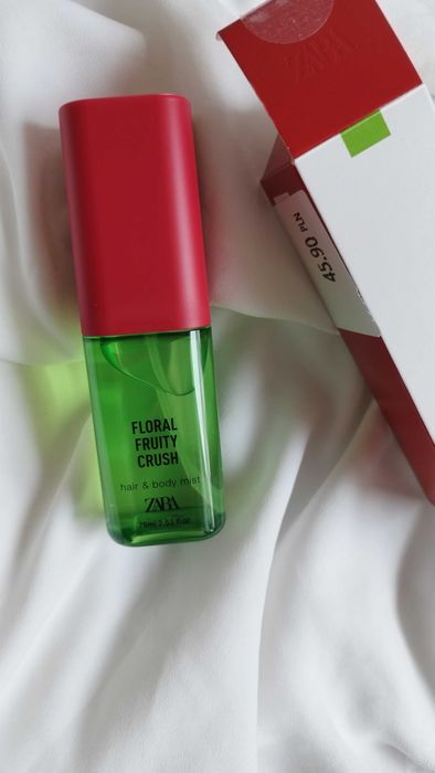Nowa mgiełka perfumy ZARA Floral Fruity Crush owocowo kwiatowe