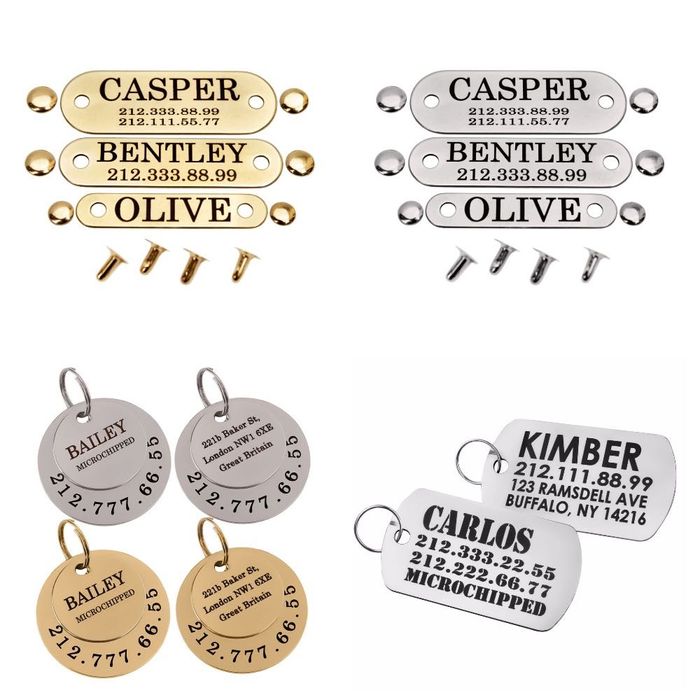 Подвесной Токен Для Собак Адресник Котов и Кошек ДОСТАВКА БЕСПЛАТНО