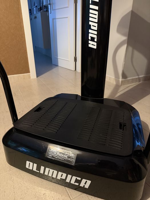 Máquina Vibroplate Olímpica — Praticamente Nova!