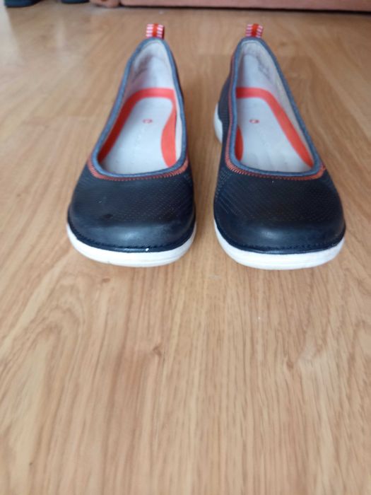 Женские кожаные туфли Clarks 37 p.