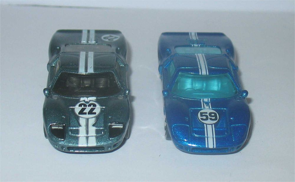 Hot Wheels - 2 Ford GT-40 (1999 e 2007)