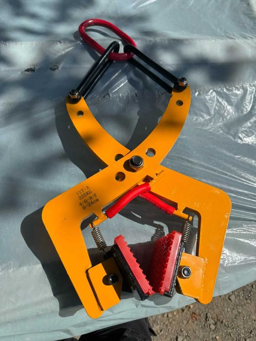 Profesjonalny chwytak szczypce do płyt betonowych regulowany OGUMOWANY