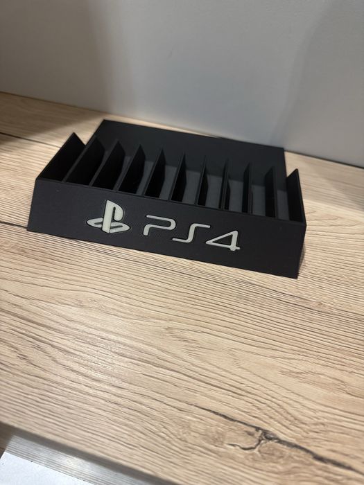 Stojak Podstawka na Gry Ps4 Napis Fluorescencyjny