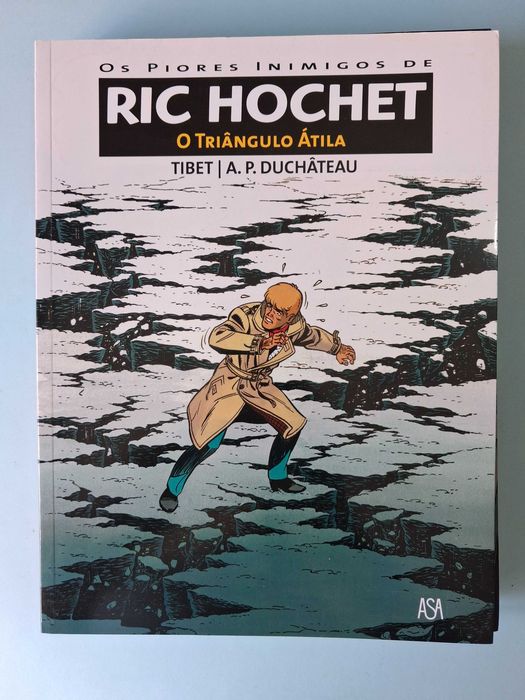 RIC HOCHET - Coleção Álbuns da Editora Asa / Público em capa mole.