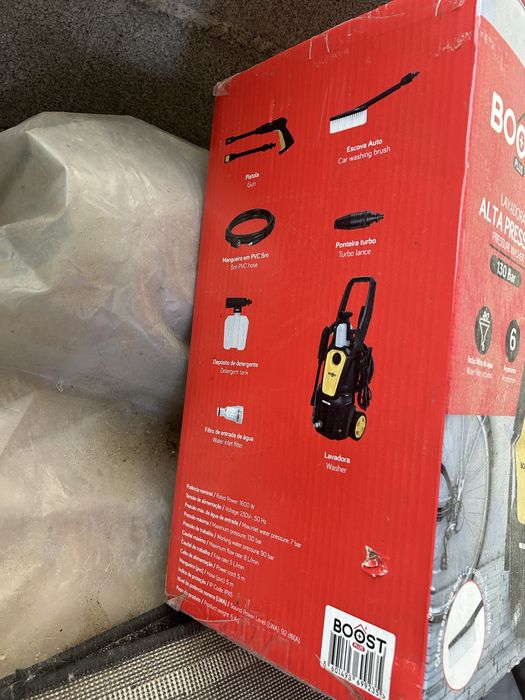 Lavadora de alta pressao boost
