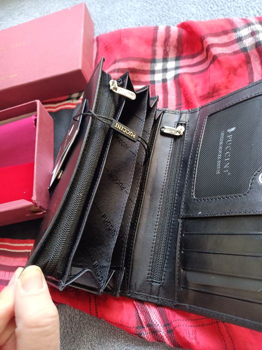 Portfel damski skórzany Puccini