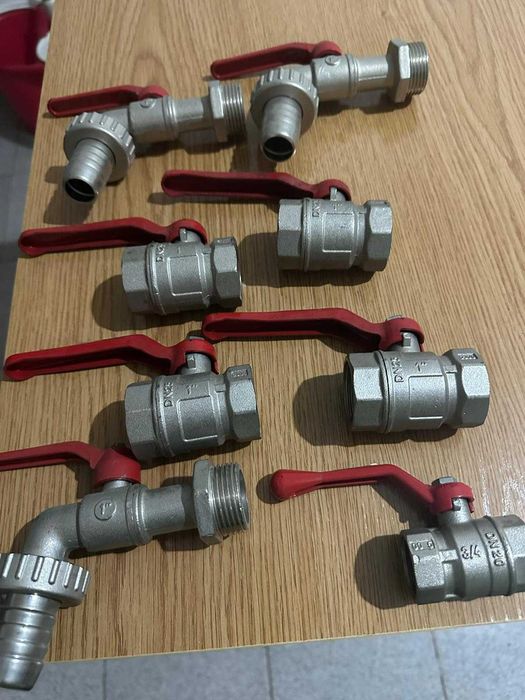 Válvulas de Esfera 3/4 e 1 pol.
