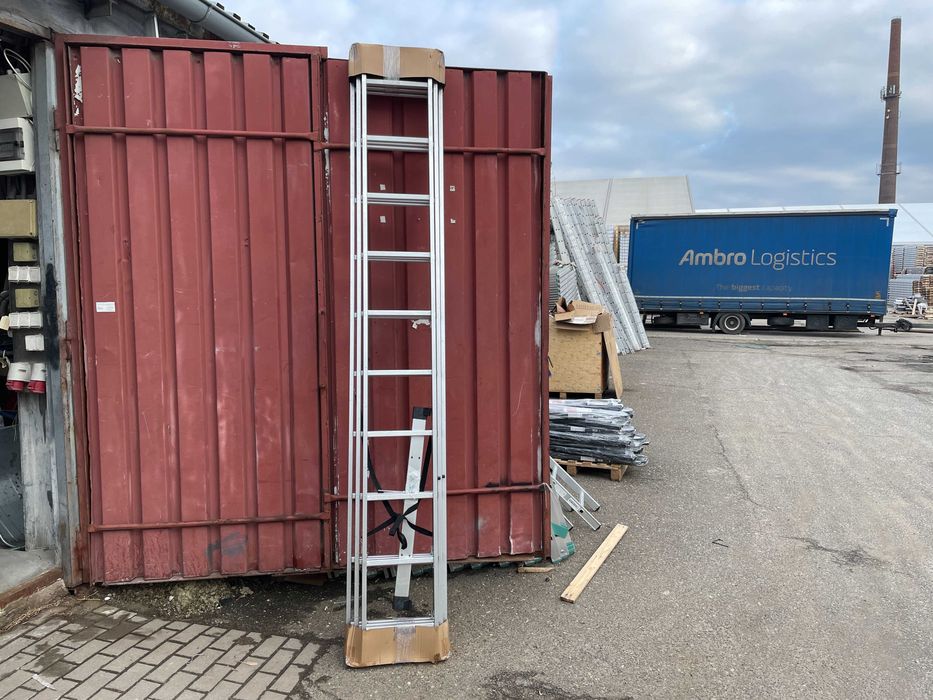 Drabina aluminiowa wielofunkcyjna 3x10 HIGHER uniwersalna na schody 7,55 m 150 kg