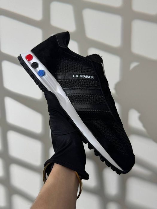 Літні кросівки чоловічі Adidas LA Trainer Black