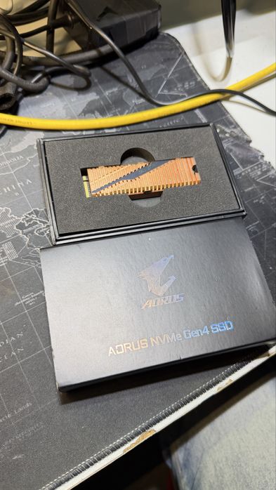 ssd диск Gigabyte Aorus Gen4 1TB M.2 NVMe PCle 4.0 NAND
