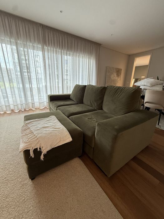 Sofa 3 lugares em veludo