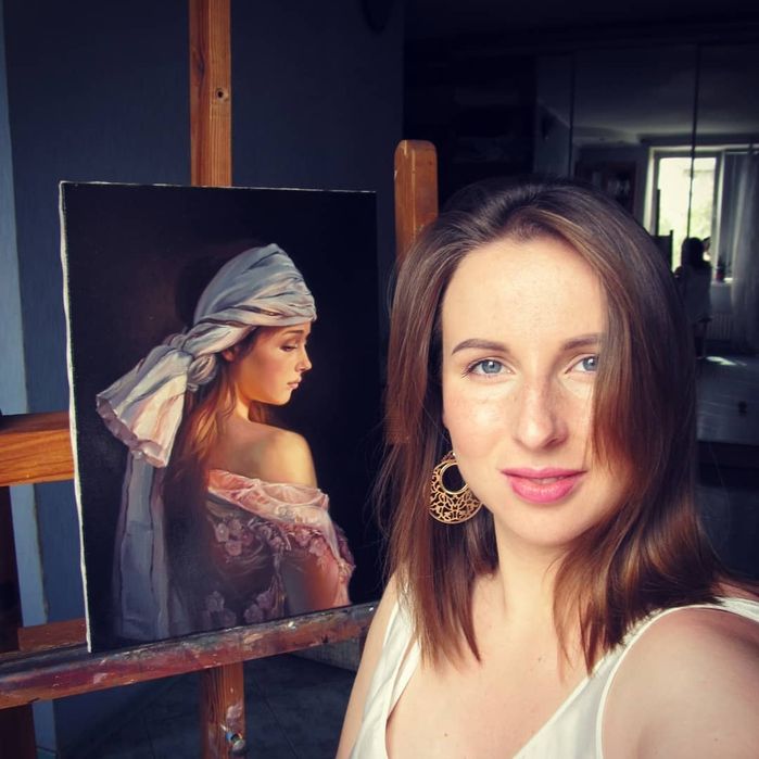 Уроки жипопису, малюнку та скульптури по скайпу.