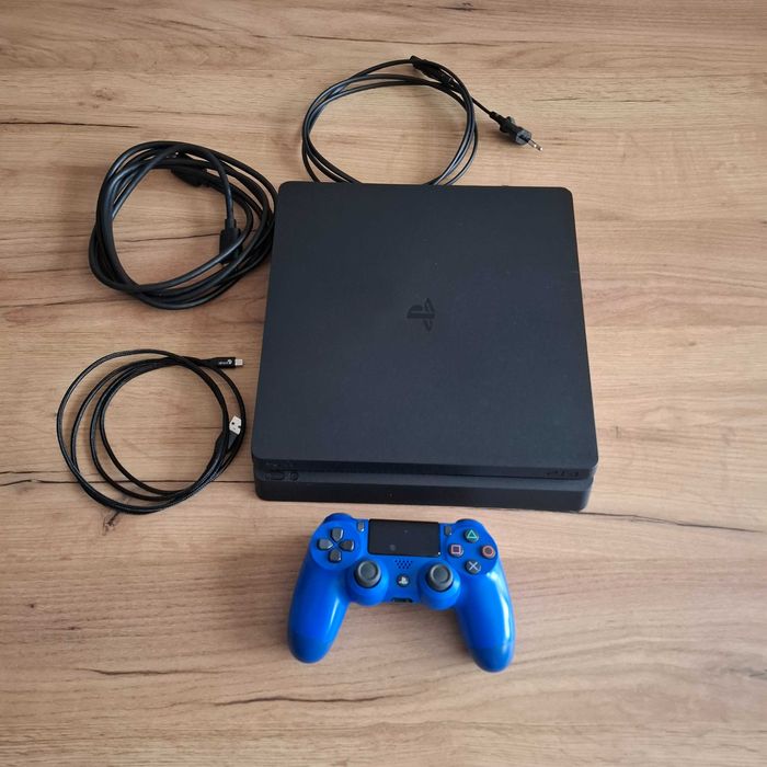 Playstation 4 slim 500GB +pad+okablowanie