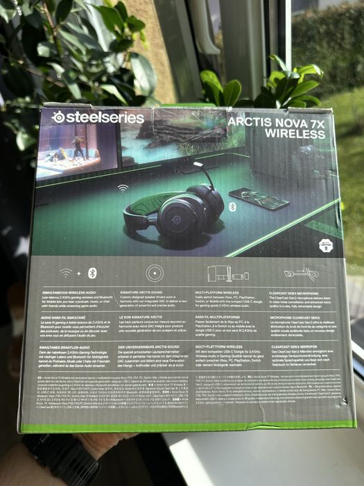 Słuchawki bezprzewodowe nauszne SteelSeries Arctis Nova 7X Wireless