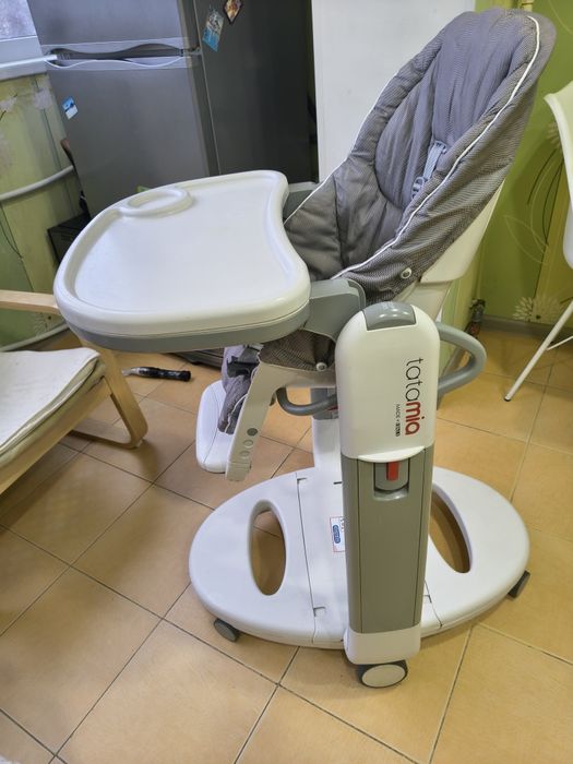 Стільчик для годування. Стілець-гойдалка Peg-Perego Tatamia FOLLOW ME