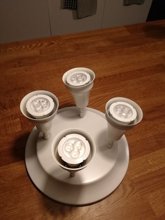 Lampa sufitowa biała IKEA