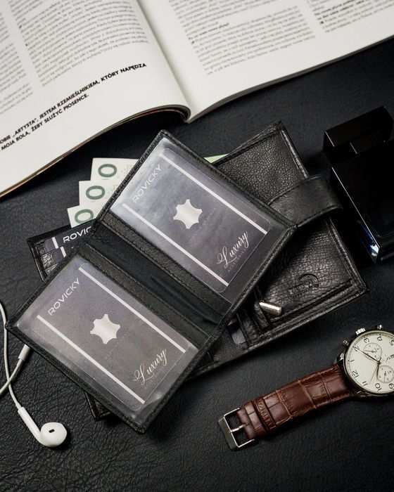 portfel męski sk n74l-pz-ccr-rfid-2647 black