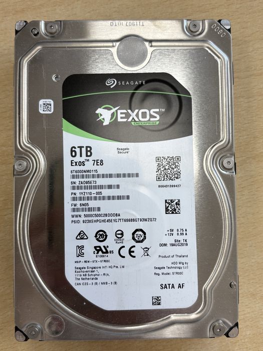 Dysk Seagate Exos 6 TB 7E8