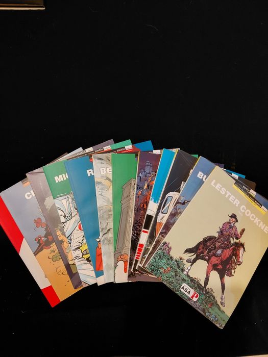 Coleção Clássicos da Revista Tintin -12 Álbuns  duplos