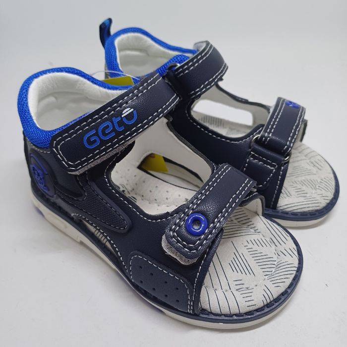 Nowe sandały roz 23 wkładka skórzana profilowana 14.5 cm