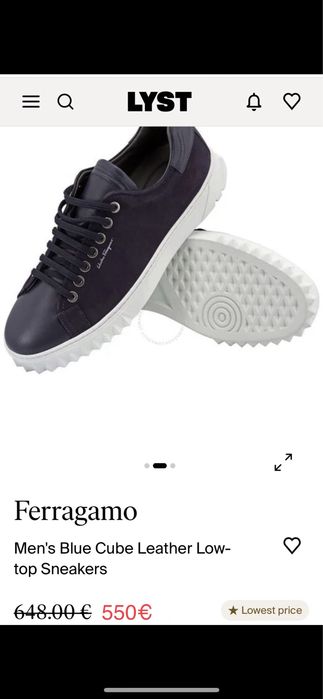 Кроссовки Selvatore Ferragamo оригинал 41-42р