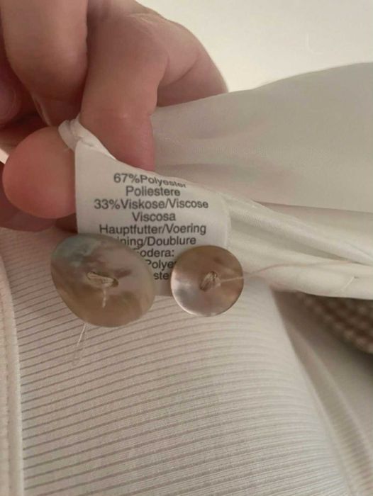 Marynarka w kratę rozm 38