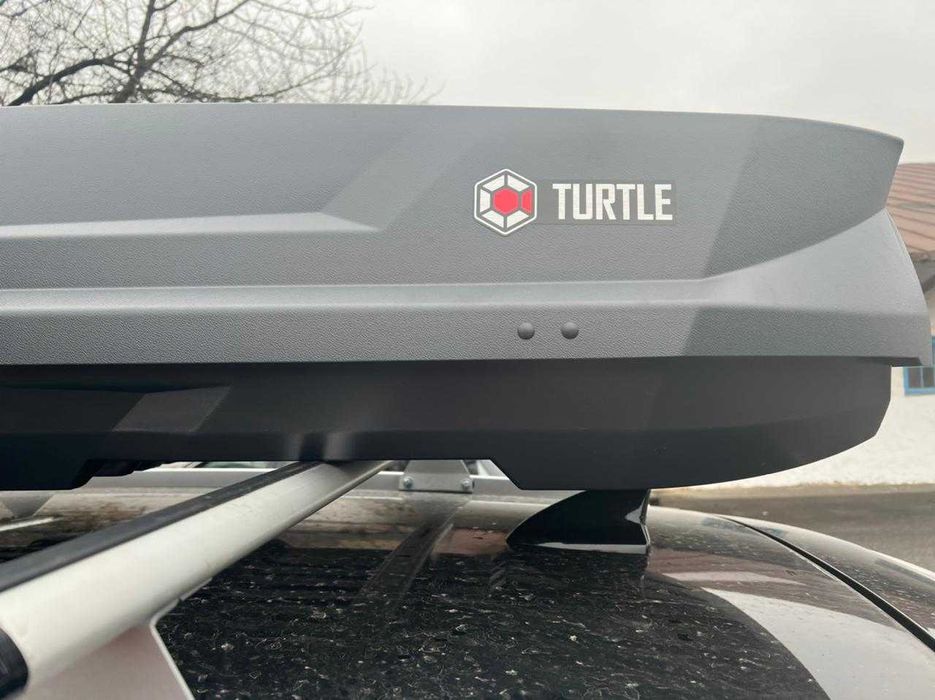 Багажник автобокс на кришу авто Eco-Space антрацит