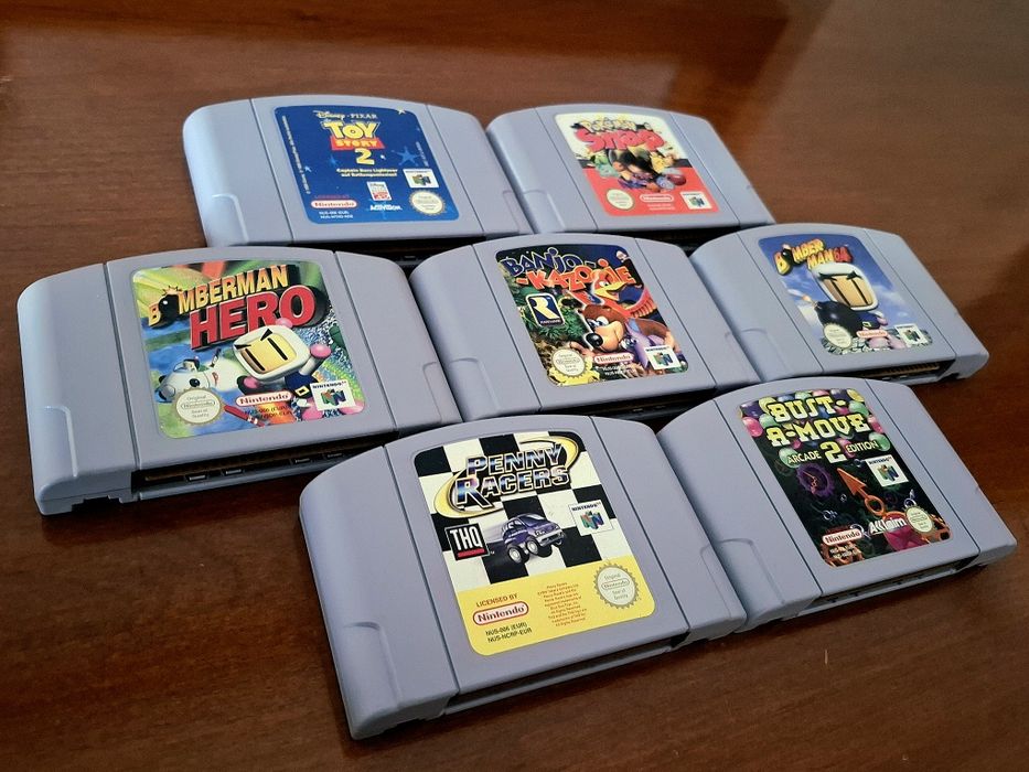 7 игр для Nintendo 64 (PAL)