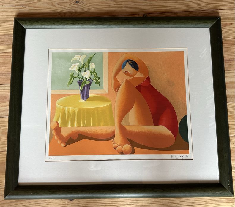 Serigrafia de Alcides Baião- Edição CPS, assinada, numerada e esgotada