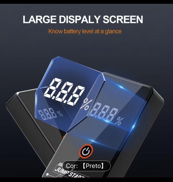 BOOSTER 12V Compacto com lanterna