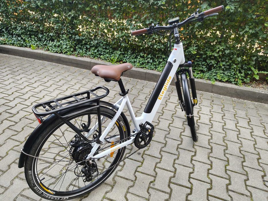 rower elektryczny Eleglide T1 Step Thru Biały 27,5