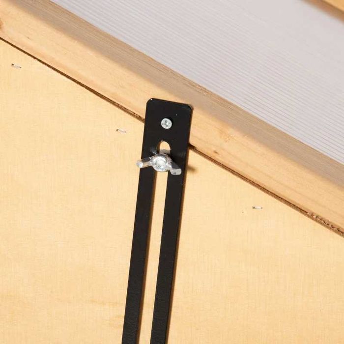 Estufa de Madeira com Painéis de Policarbonato - 70x50x120cm