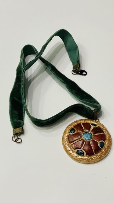 Naszyjnik Corine Tilly Wiedźmin cosplay kostium talizman amulet